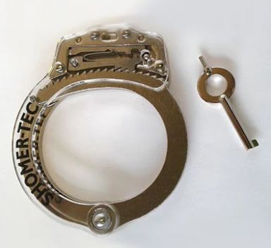 Clear-Cuff Handcuff Cut-Away