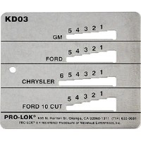 Ford 10 cut jiggler set #3