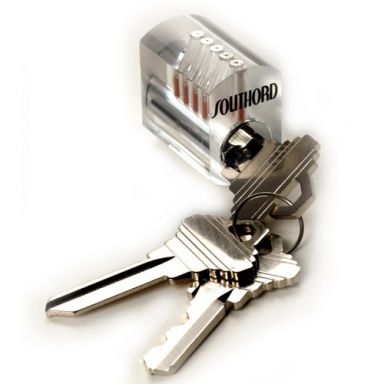 Clear Visible Cutaway Practice Lock