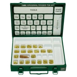 Details about   Weiser Pinning Kit Locksmith 15 Bottom Pins Each 0-9 Two Different Cut WR5 Keys
